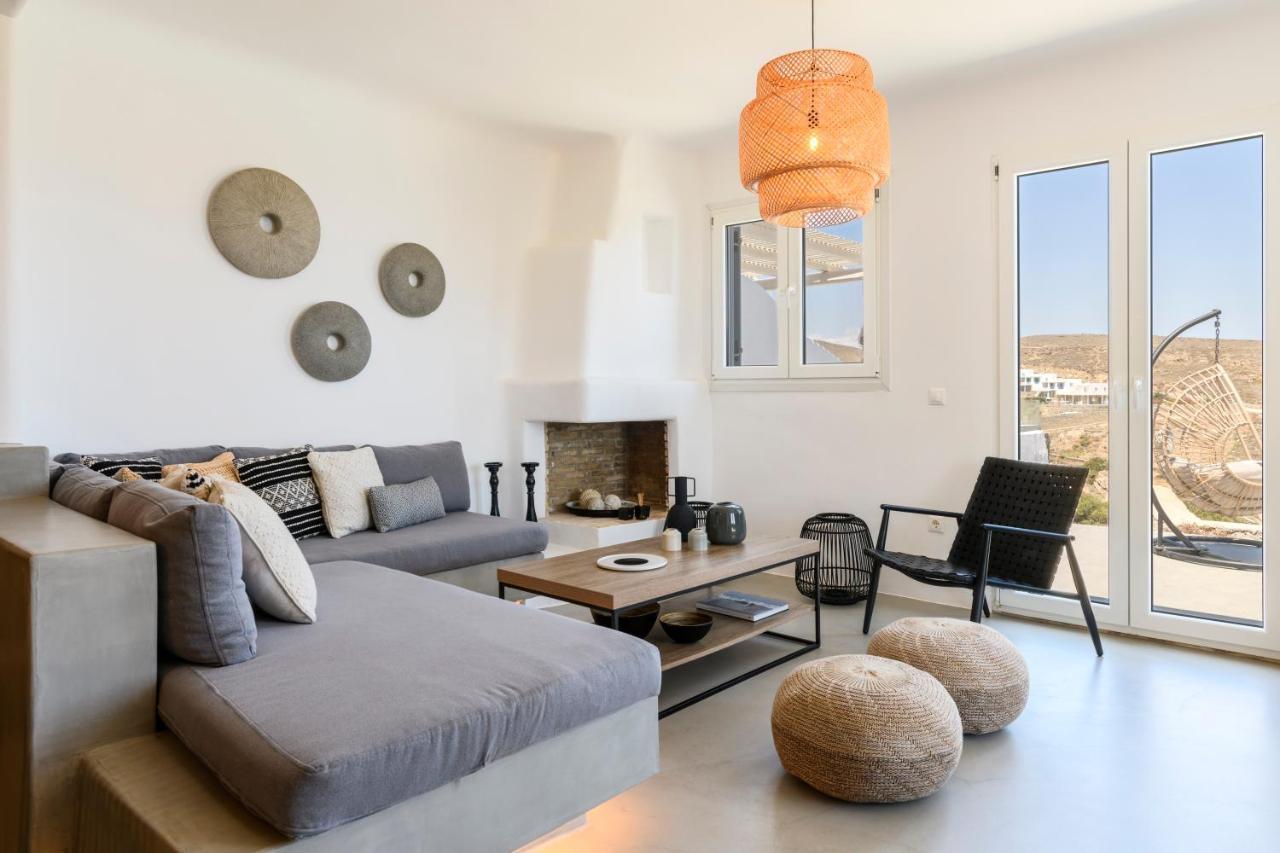 Mykonos Residence Villas & Suites Merchia Beach エクステリア 写真