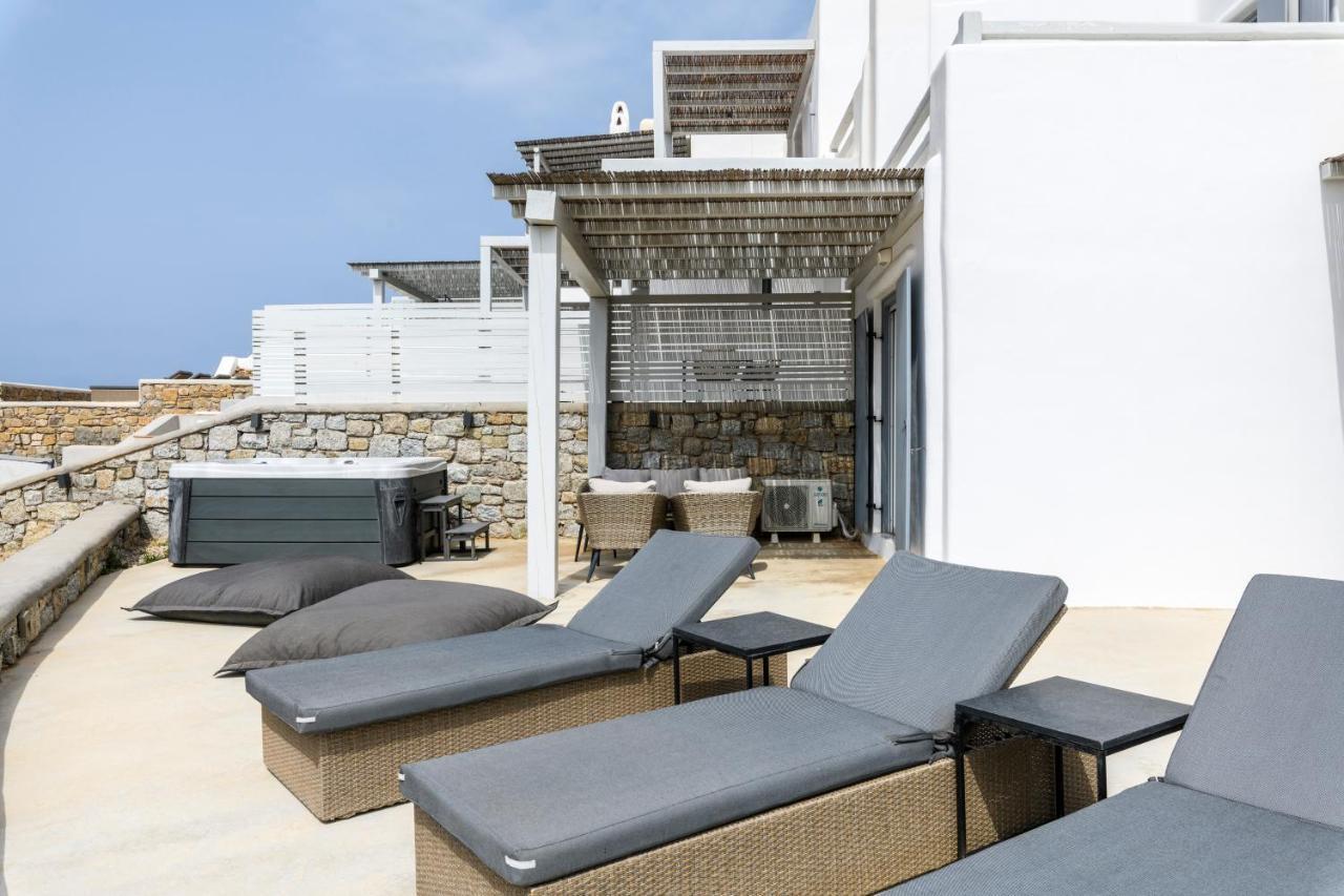 Mykonos Residence Villas & Suites Merchia Beach エクステリア 写真